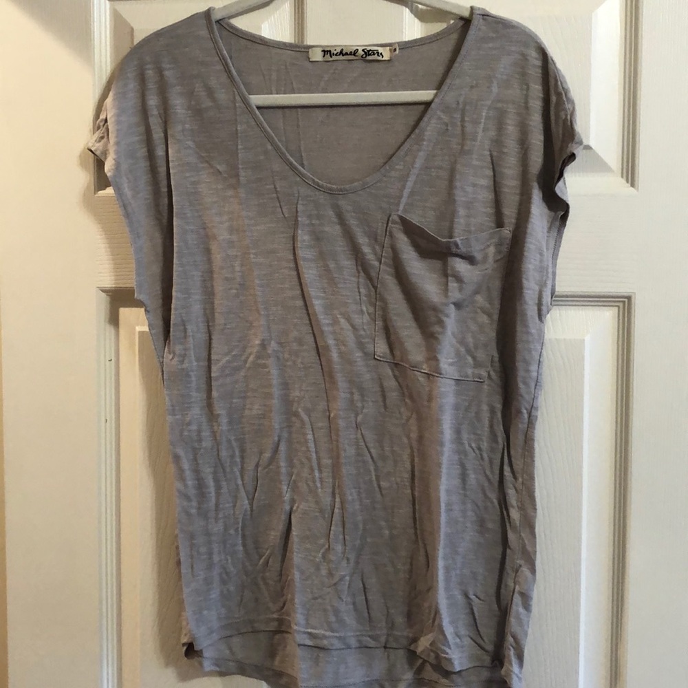 Michael Stars pocket tee